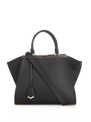 Fendi 3Jours trapeze wing small leather tote