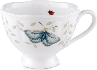 Lenox Butterfly Meadow Scalloped 8 ounce Porcelain Cup