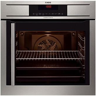 AEG BP8615001M Single Electric Oven, Stainless Steel