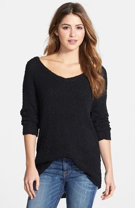 Lucky Brand V-Neck Tunic Sweater