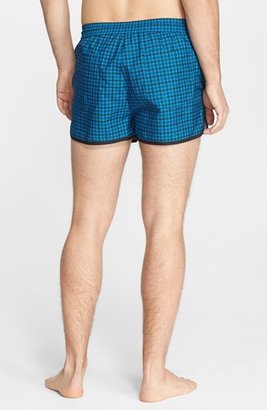 Marc by Marc Jacobs Typewriter Print Volley Swim Trunks