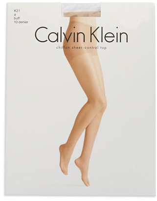 Calvin Klein Denier Chiffon Sheer Pantyhose