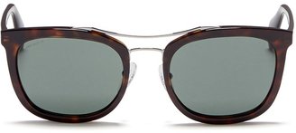 Prada Double bridge tortoiseshell sunglasses