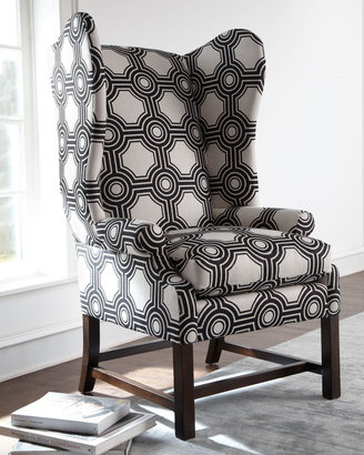 Horchow "Blakely" Wing Chair