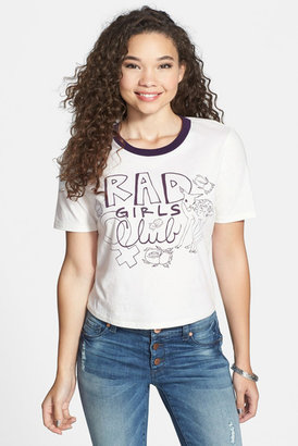 Isabella Collection rose taylor 'Rad Girls Club' Tee (Juniors)
