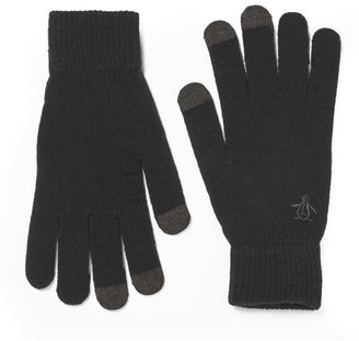 Original Penguin Men's Mokin Gloves - True Black