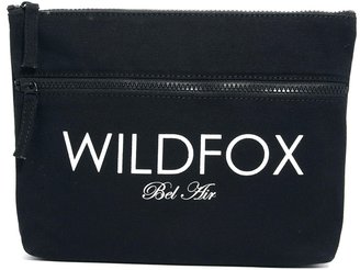 Wildfox Couture Bel Air Canvas Bikini Bag - Black