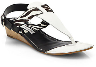 Diane von Furstenberg Darling Mini Wedge Sandals