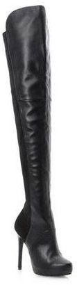 Steve Madden POWERR - BLACK POWEERR - Thigh High Concealed Platform Stiletto Boot