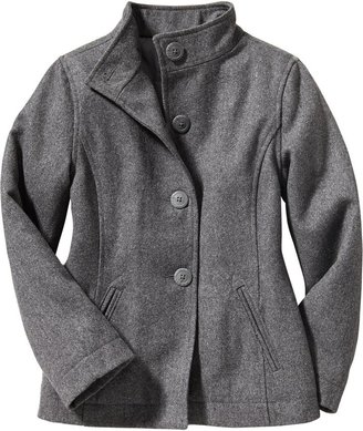 Old Navy Girls Single-Breasted Wool-Blend Peacoats