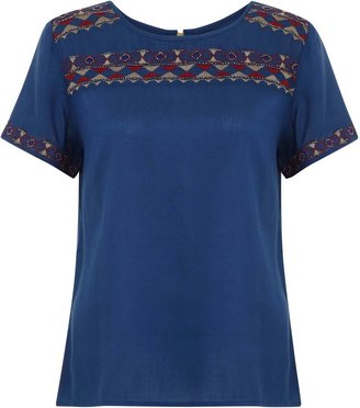 Yumi Eclectic Embroidery Top