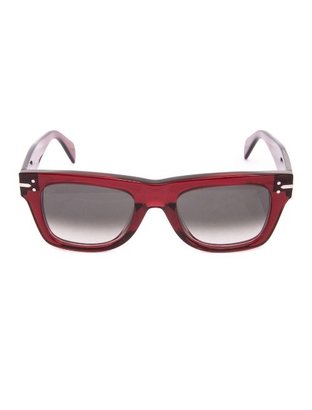 C?LINE SUNGLASSES Square-framed acetate sunglasses