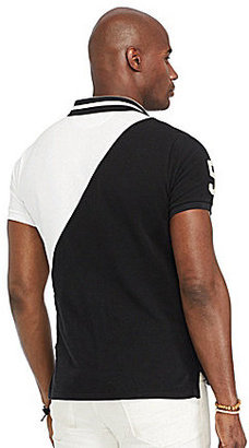 Polo Ralph Lauren Big & Tall Custom-Fit 2-Toned Crew Polo Shirt