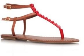 Jessica Simpson Red 'Kabii' flat sandals