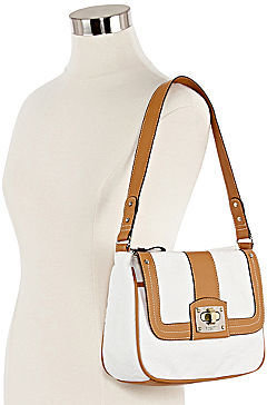 JCPenney Rosetti Streamlined Flap Shoulder Bag