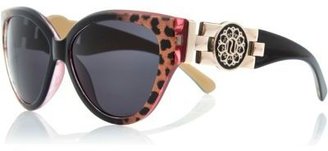 River Island Red leopard print cat eye sunglasses