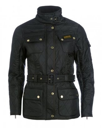 Barbour International, Black Polar Quilt Jacket
