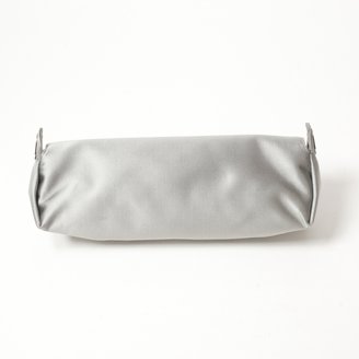 Jimmy Choo Grey Silk Clutch bag