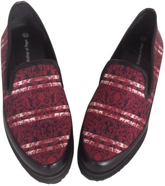 Mother of Pearl Multicolour Cloth Flats