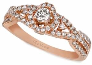 LeVian Diamond Diamond Ring (5/8 ct. t.w.) in 14k Rose Gold