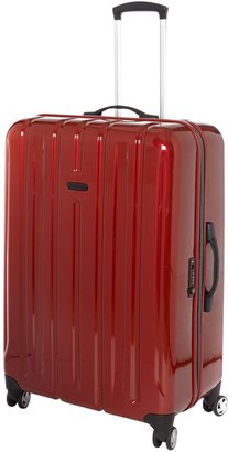Linea Movelite red 4 wheel hard large case