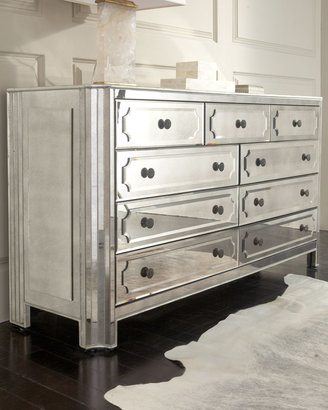 Horchow "Logan" Large Mirrored Chest