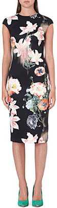Ted Baker Candiss floral-print stretch-jersey dress