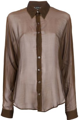 Jean Paul Gaultier Vintage sheer shirt