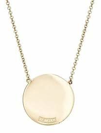 Jennifer Meyer Women's Initial Pendant Necklace - Gold