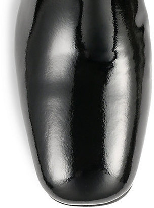 Prada Patent Leather Ankle Boots