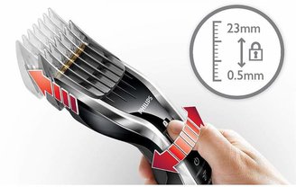 Philips Series 5000 Hair Clipper with Titanium Blades including Beard and Hair Combs - HC5450/83