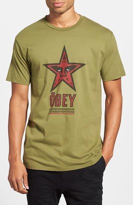 Obey 'Star 96' Graphic T-Shirt