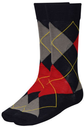 Barbour Men's Durham Argyle Socks