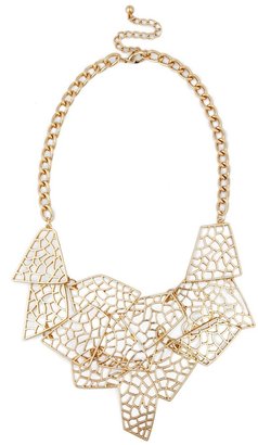 Sole Society Abstract Statement Necklace