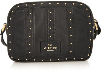 Valentino Dot Com studded leather shoulder bag