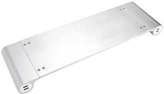 Container Store Space Bar Monitor Stand Silver