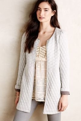Anthropologie Harlyn Quilted Millay Coat