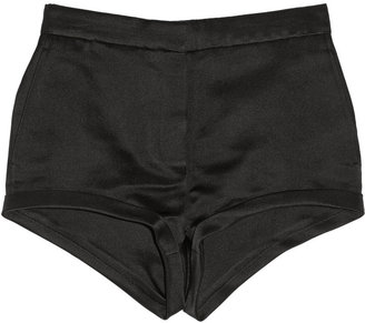 Burberry Silk-satin shorts