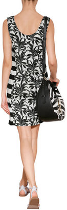 Diane von Furstenberg Zebra Print Leather Sutra Hobo Bag
