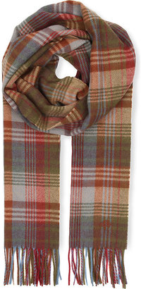 Mulberry Check scarf