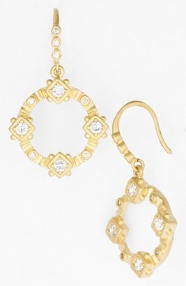 Freida Rothman 'Femme' Circle Drop Earrings