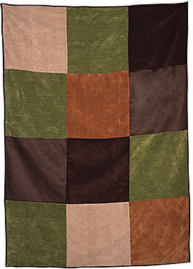JCPenney Scene Weaver Patchwork Throw