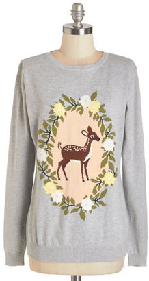 Sugarhill Boutique Ltd. Deer, Far, Wherever You Are Sweater