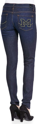 OCJ Denim MichiganÂ Branded Skinny Jeans, Blue