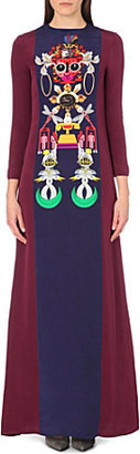 Mary Katrantzou Digital-print silk maxi dress
