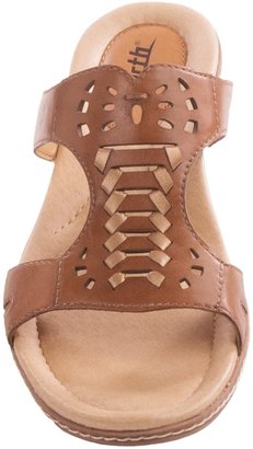 Earth Lagoon Leather Sandals (For Women)