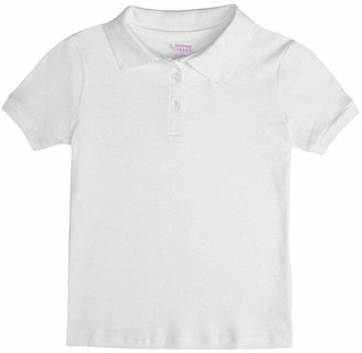 JCPenney French Toast Trimmed Fitted Polo Shirt - Girls 7-20 and Plus