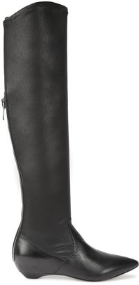 Sigerson Morrison Black leather thigh boots