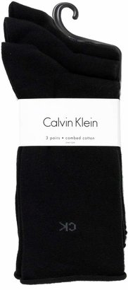 Calvin Klein Roll top 3 pair pack ankle socks