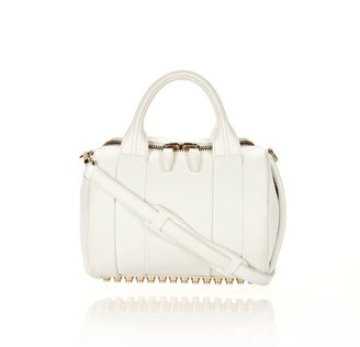 Alexander Wang Rockie In Peroxide Soft Pebble Lamb With Pale Gold